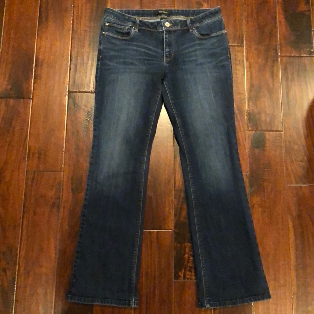 White House Black Market Boot Leg Jeans